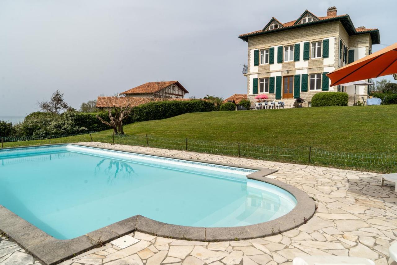 Maison De Maitre Piscine Vue Ocean - Bidart Buitenkant foto