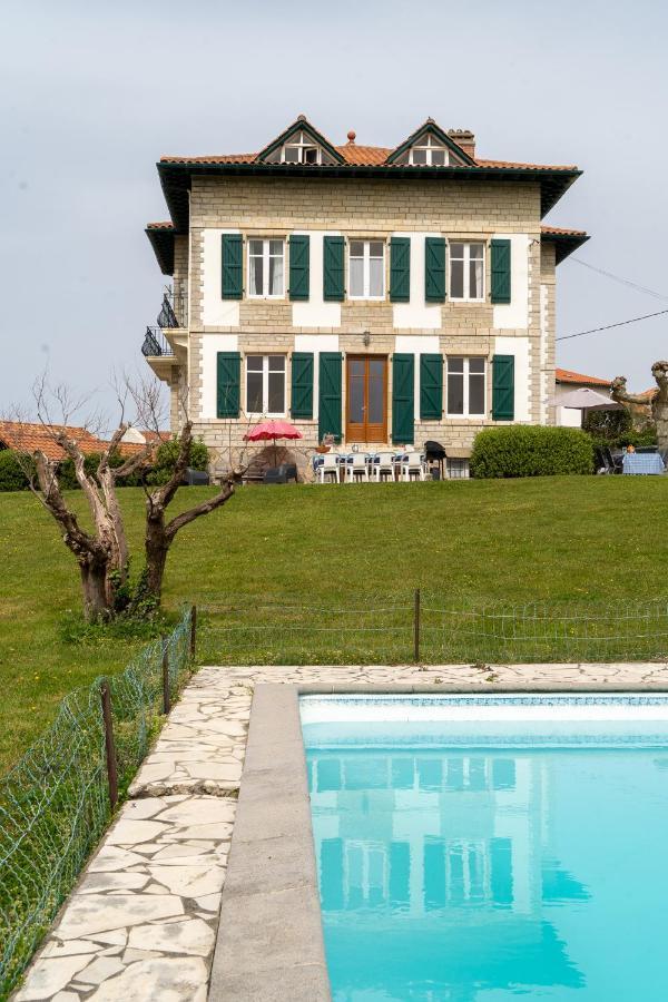 Maison De Maitre Piscine Vue Ocean - Bidart Buitenkant foto